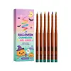 Kit de Canetas Delineadoras Iridescentes que Mudam de Cor para Halloween Pigmentado Suave Fácil de Criar Maquiagem de Festa Maquiagem Festiva para os Olhos