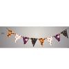 Decorações de Festa de Halloween 2023 para Shoppings e Escolas Bandeiras de Caveira Abóbora Morcego Guirlandas Venda por Atacado Designs Personalizados