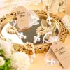 Set de Pulseras Cruz de Madera para Bautizo con Cuentas, Comercio Exterior Spot Transfronterizo, con Bolsa de Malla Blanca y Hilo de Cuentas de Madera, Regalo