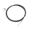 Sensor de temperatura resistência térmica de platina pt100 muito fino três fios 1,5mm2mm sonda ultra-pequena de quatro fios