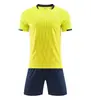 Roupa de Futebol Conjunto Masculino Verão Roupas de Futebol Leve Placa Competição Estudantil Treinamento Roupa de Time Infantil Adulto Camisa Secagem Rápida 6332