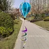 Pendente decorativo externo balão de ar quente catavento nuvem balão de ar quente arco-íris colorido moinho de vento área cênica Jardim atacado