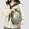 Bolsa de Bollo Nylon Ligera Pequeña Bolso Cruzado Casual Versátil Bolso Cruzado para Estudiante Bolso de Hombro para Viajes al Aire Libre