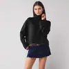 Nuevo suéter de cuello alto tejido de base para mujer, importación transfronteriza de AliExpress, estilo europeo y americano 2026, suéter de punto para otoño e invierno de Amazon