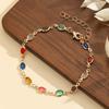Joias Quentes Europeias e Americanas Transfronteiriças Pulseira Feminina da Moda Criativa que Combina com Tudo Olho do Diabo Amor Pulseira Pulseira Estilo Ins