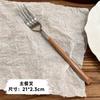 Colher e Garfo de Cabo Longo Domésticos Tendência Estilo Coreano Talheres de Aço Inoxidável Faca e Garfo Estilo Ins Delicada Colher Pequena para Sobremesa para Mulheres