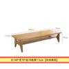 Escritorio sencillo de sala de estar de madera maciza completa, escritorio para computadora de empresa, mesa larga, escritorio para aprendizaje y lectura en casa, escritorio para escribir