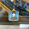 Thangka de Homenaje Caliente Pintado a Mano Fudong Mingwang Núcleo de Tarjeta 2.5*2.5
