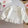 Sudadera para Niñas Estilo Coreano Sudadera Primavera y Otoño 2026 Nuevo Estilo Versátil Elegante Manga Larga para Bebé Ropa Infantil
