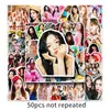 50 personalidad graffiti redvelvet Corea del Sur estrellas de grupo de chicas alrededor deberían ayudar DIY funda de teléfono móvil pegatinas para equipaje