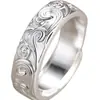 Anillo de Nube de la Suerte Nuevo Yuhong Anillo Hueco de Oro Antiguo Incrustado Pulsera Anillo de Estilo Antiguo Salida de Fábrica