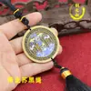 Ornamentação Decorativa de Alívio em Cobre Tridimensional da Cidade de Shanhai para Sala de Estar Interna, Decoração Suspensa de Entrada, Moedas de Cobre Bagua para Inauguração de Casa