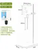 Batedor Elétrico Misturador de Laboratório Display Digital Temporizador Misturador Mecânico Misturador de Líquidos Tipo Cantilever Pequeno