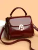 Transfronterizo 2025 Nuevo Bolso Pequeño Cuadrado de Piel Suave para Mujer Moda Versátil Bolso de Hombro para Viajes Diarios Bolso Cruzado Bolso de Mano de Alta Gama