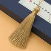 8cm Franja Curta e Gordinha Vertical de Seda de Gelo Marcador de Página Pen Drive Pingente de Roupa Sachê Pingente de Sachê Fabricante Atacado