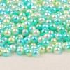 Cuentas redondas de ABS no porosas de 4-10 mm color mágico perla de imitación cuentas sueltas material para accesorios de cuentas hechos a mano DIY accesorios de ropa
