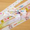 Cinta de Dibujos Animados Infantil de 2 cm Día del Niño Regalo de Cumpleaños Cinta para Envolver Regalos Accesorios de Lazo de Cinta Cinta DIY