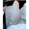 Shorts de Malha Seda Gelo de Secagem Rápida Masculino Verão Fino Marca de Moda Americana Roupa Exterior Calça Média Respirável Solta Casual Calça Cinco Pontos