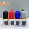 Nuevo Modelo de Comercio Exterior M18 Mini Altavoz Bluetooth Inalámbrico, Subwoofer de Tela Portátil para Exteriores con Ranura para Tarjeta