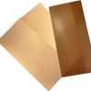 Fábrica de corte de placas revestidas de cobre y fibra de vidrio de una sola cara y doble cara, placa revestida de cobre y fibra de vidrio FR-4, placa revestida de cobre de corte cero CCL