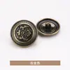 Botões de Metal Costurados à Mão Leão Duplo Moda Exquisitos para Roupas de Lã Terno Casaco Jaqueta Corta-Vento Botões Botões