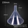 Em Estoque Atacado 60 75 90 120 mm Plástico Funis de Separação para Laboratório Químico Funis de Plástico para Líquidos