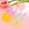 Mini Zapatos de Color Gelatina Accesorios de Resina Zapatos Transparentes DIY Pegamento de Crema Funda para Teléfono Materiales para Joyería Hecha a Mano