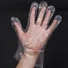 Guantes desechables en caja removibles empaquetados individualmente 100 pz/bolsa película perforada guantes pe fábrica mayoreo