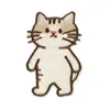 Dibujo Animado Original Animal Gato y Cachorro Autoadhesivo DIY Decorativo Accesorios para Ropa Bolso de Lona Funda de Teléfono Parche Bordado