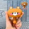 Martillo Chirriante de Dibujos Animados de Silicona de Moda, Colgante Personalizable, Lindo Adorno de Juguete para Niños para Aliviar el Estrés
