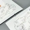 Bolsa de Empaque para Carne Amarilla, Bolsa de Alimentos con Ventana de Aluminio Yin-Yang, Bolsa de Alimentos Compuesta de Plástico Aluminizado, Bolsa de Empaque para Carne, Papel de Aluminio