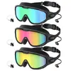 Gafas de Natación Profesionales Transfronterizas Personalizadas para Adultos, Alta Definición, Antivaho, Impermeables, Anti-UV, Galvanizadas, Marco Grande, Gafas de Natación No Irritantes al por Mayor