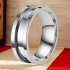 Anillo de acero de titanio para hombre colorfast ins Wind colorfast anillo marca de moda para hombre joyería de acero inoxidable venta al por mayor