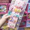 Luminoso Lindo Lazo Orejas de Conejo Dibujo Animado Sanrio Horquilla para el Cabello de Niños Pinza Lateral para Niñas Horquilla de Tamaño Grande para Estudiantes de Primaria