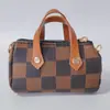 Nuevo Monedero de PVC Estampado Mini Bolso Almohada Bolso de Hombro Único Cruzado Moda Bolso para Labial Mini Bolso de Celebridad de Internet para Mujer