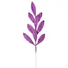 Folhas de Pó Dourado Planta Simulação 9 Folhas DIY Adereços para Fotos Decoração de Árvore de Natal Simulação Brilho Festival