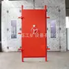 Cámara de Refugio de Mina Puerta Antiexplosiva Válvula Antisurge Subterránea 0.9* 1.8m Puerta Hermética de Cámara Subterránea