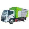 Suministro Directo de Fábrica Dongfeng Dolly 140 Caballos de Fuerza Vehículo Triturador de Árboles Espacios Verdes Urbanos Trituración y Astillado Vehículo de Transporte Cerrado