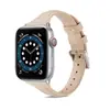 Adecuado para apple iwatch apple watch Correa de Reloj de Cuero de Capa Superior de Piel de Vaca de Vuelta Única para Mujeres de Negocios