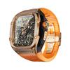 Moda Transfronteriza 44/45 Manzana ManzanaWatch Ultra49Mm Personalizado Metal Modificado Estuche Protector Correa
