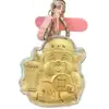 Waterbead Varios Estilos de Lingote de Oro Puro Gato de la Suerte, Dios de la Riqueza, Gato Hello Kitty Colgante para Cadena de Teléfono, Accesorios para Llavero
