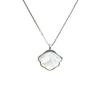 Collar de Fritillaria Blanca de por Vida para Mujer Cadena Clavicular de Concha de Moda Estilo Coreano Estudiante Celebridad de Internet Nuevo Estilo Frío Regalo de Cumpleaños