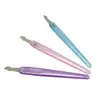 Suministro Directo de Fábrica Cuchillo de Acero Inoxidable con Color Personalizable Pala de Plástico Borde de Manicura