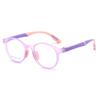 Populares Monturas de Gafas con Almohadillas Nasales de Silicona para Niños, Monturas de Gafas Ovaladas tipo Nerd para Miopía, Recomendadas por Ópticos de Tiendas Físicas