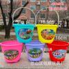 Cubo de playa, juguete de playa, cubo de plástico grueso, agua, excavación, arena, juego, nieve, captura, mar, herramientas, puesto, cubo de pesca