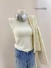 Cabide - Estilo Puro Prazer Renda Decote U Alça Outono e Inverno Novo Doce e Picante Roupa Íntima com Bojo Top Sexy para Mulheres 1103