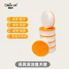Esponja Nano Redonda Personalizada Paño Mágico Almohadilla de Fregar Compuesta de Doble Cara Limpieza de Manchas de Té Brillo Mágico para Zapatos