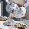 Japonés Wabi-sabi Douli Bowl Cerámica para Fideos Ramen Sopa Hogar Grande Individual Color Bajo Esmalte Vajilla