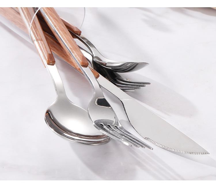 木纹西餐餐具详情_15