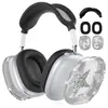 Funda Protectora Apple AirPods Max 1ª/2ª Generación Carcasa Suave Transparente de TPU para Auriculares Apple Funda de Estrella para Auriculares
